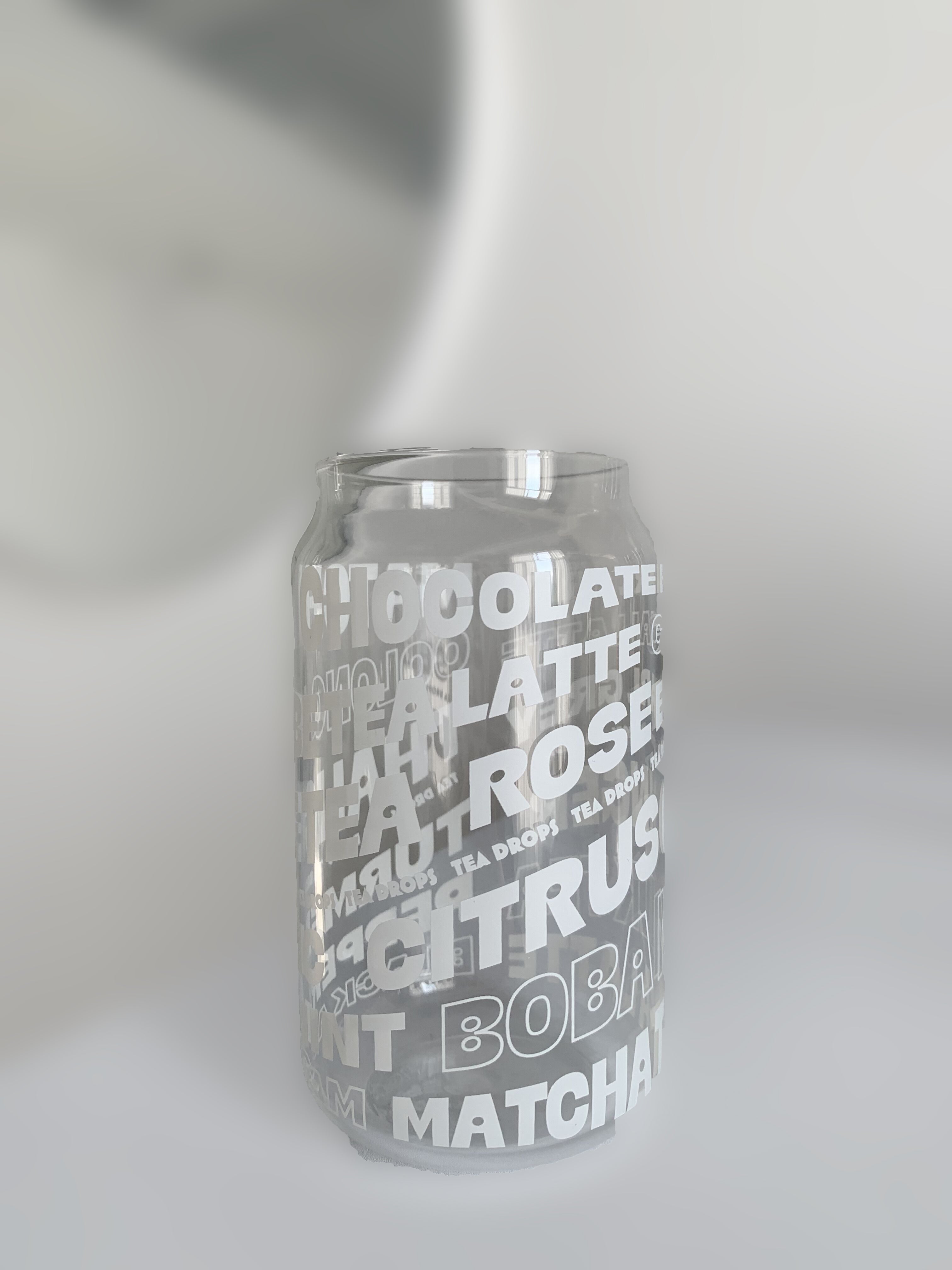 Tea Obsessed Iced Tea Glass